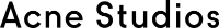 The Acne Studios logo
