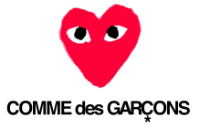 The Comme des Garcons logo