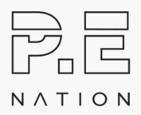 The P.E Nation logo