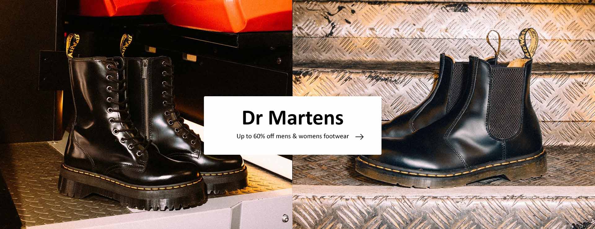 Dr Martens - up to 60% off